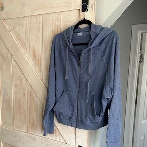 PINK Victoria's Secret Blue Hoodie